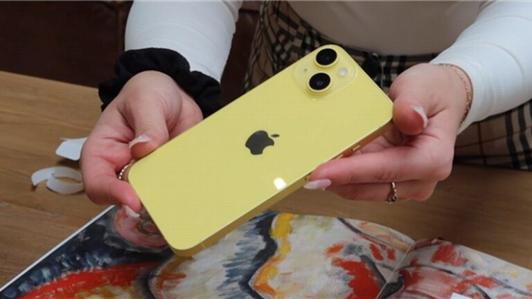 苹果推出黄色款iPhone14 对比小米13飓风黄哪个好看？