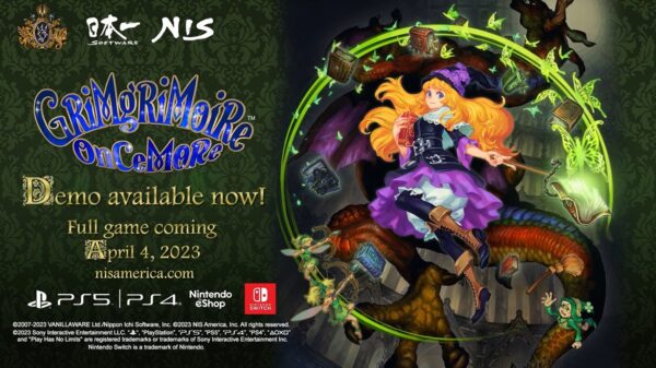 PS及Switch美版《格林魔书 OnceMore》试玩版上架