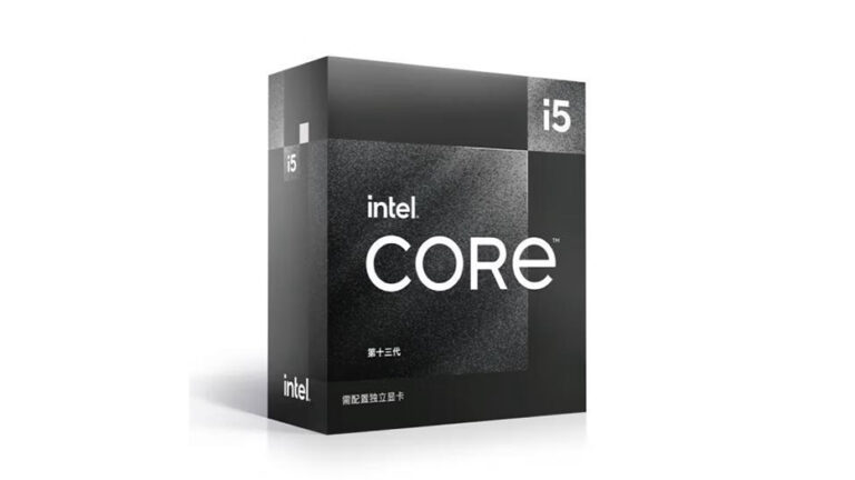 i5-13490F发售一个月后降价 目前售价1449元